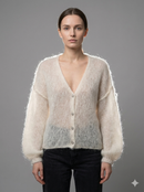 Baby Mohair long-Sleeve Cardigan Art.21597