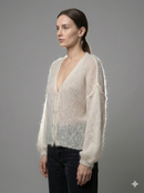 Baby Mohair long-Sleeve Cardigan Art.21597