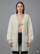 Baby Mohair long-Sleeve Cardigan Art.8189