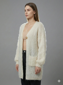 Baby Mohair long-Sleeve Cardigan Art.8189