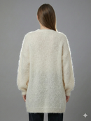 Baby Mohair long-Sleeve Cardigan Art.8189