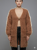 Baby Mohair long-Sleeve Cardigan Art.8189