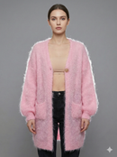Baby Mohair long-Sleeve Cardigan Art.8189