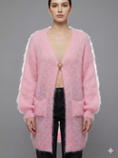 Baby Mohair long-Sleeve Cardigan Art.8189