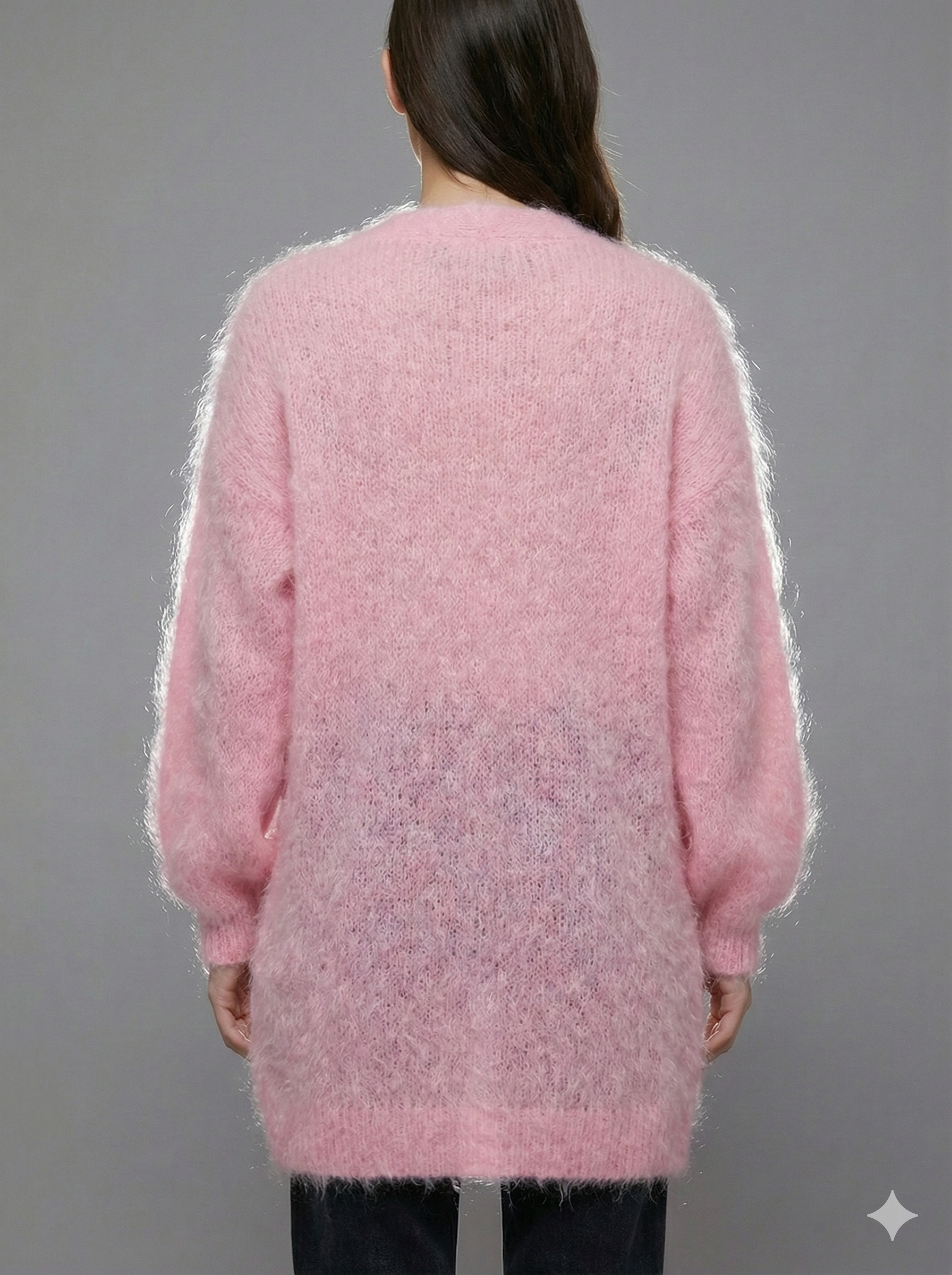 Baby Mohair long-Sleeve Cardigan Art.8189