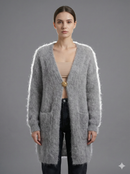 Baby Mohair long-Sleeve Cardigan Art.8189