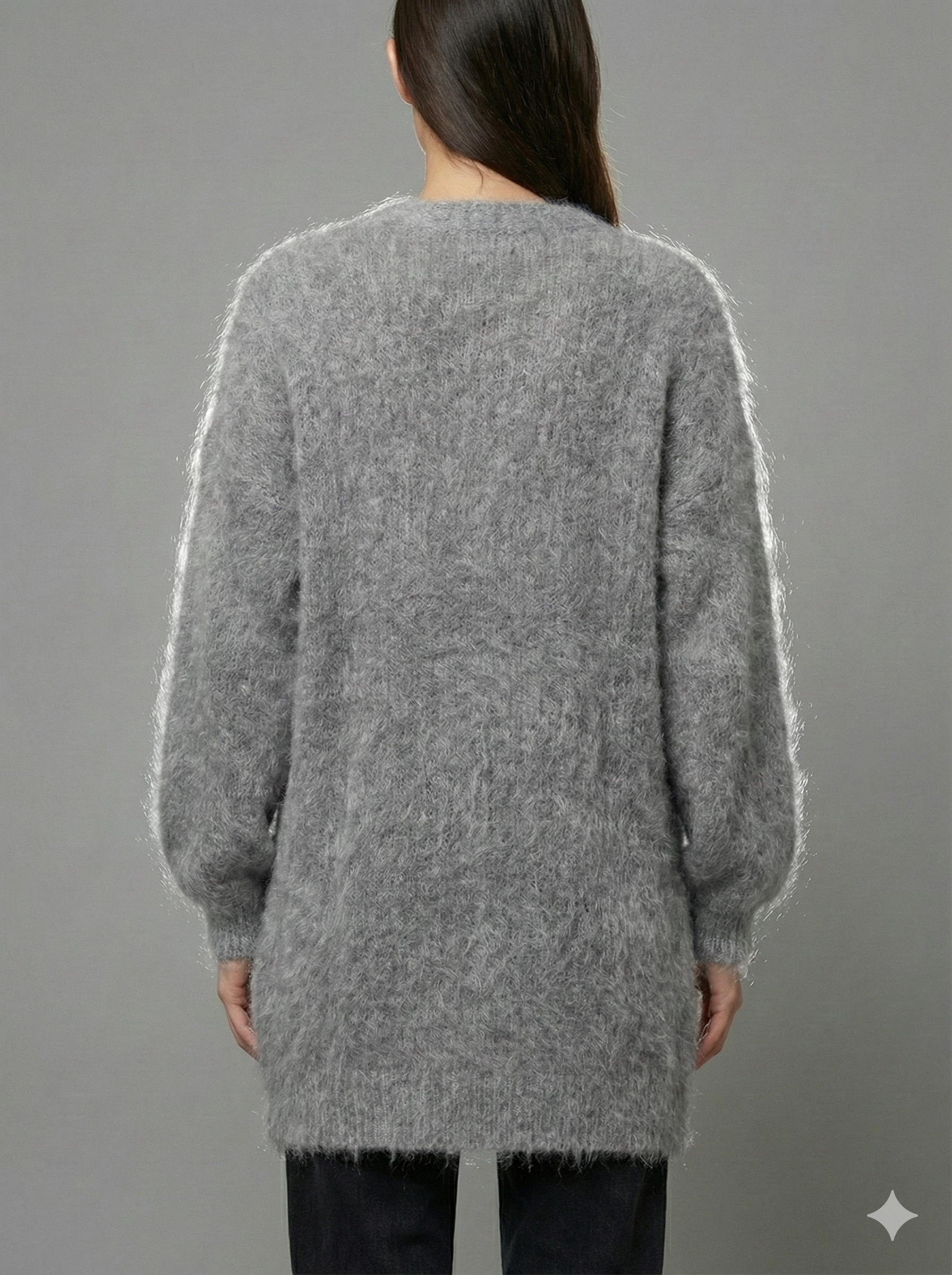 Baby Mohair long-Sleeve Cardigan Art.8189