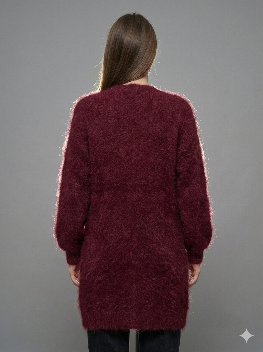 Baby Mohair long-Sleeve Cardigan Art.8189