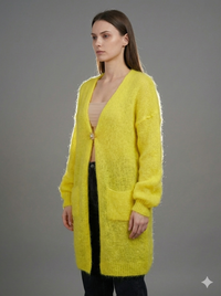 Baby Mohair long-Sleeve Cardigan Art.8189
