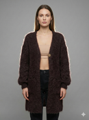 Baby Mohair long-Sleeve Cardigan Art.8189