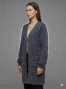 Baby Mohair long-Sleeve Cardigan Art.8189