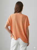 Short-sleeved,cross,  V-neck, casual. art.6806