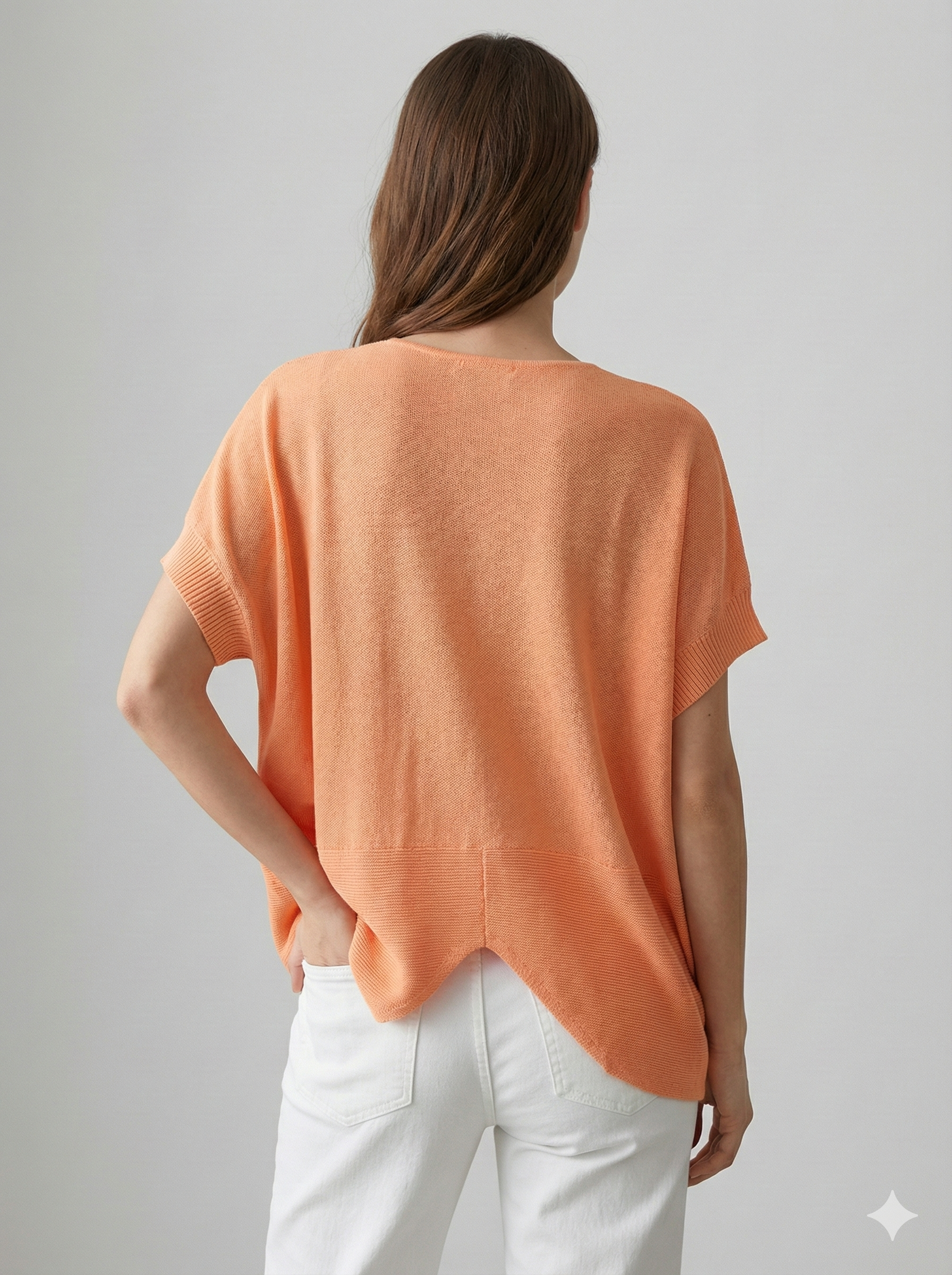 Short-sleeved,cross,  V-neck, casual. art.6806