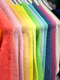 Like alpaca Short-sleeved crew neck Suitable for early spring art.8862