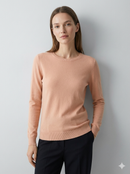 Crew-neck long sleeves base sweater rc063