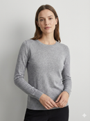 Crew-neck long sleeves base sweater rc063