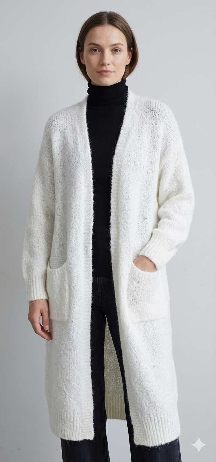 Horse. Jacquard pattern on the back. Sweater/Coat art. 21377