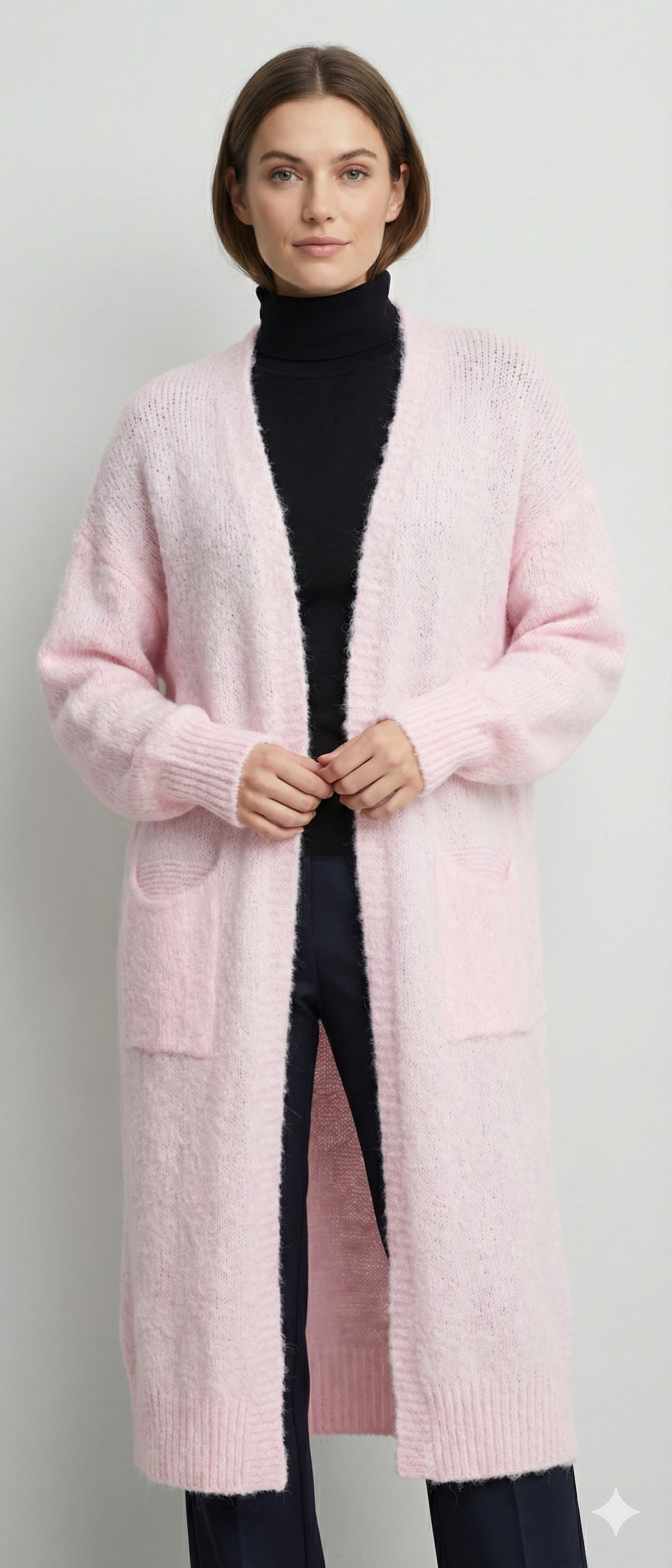 Horse. Jacquard pattern on the back. Sweater/Coat art. 21377