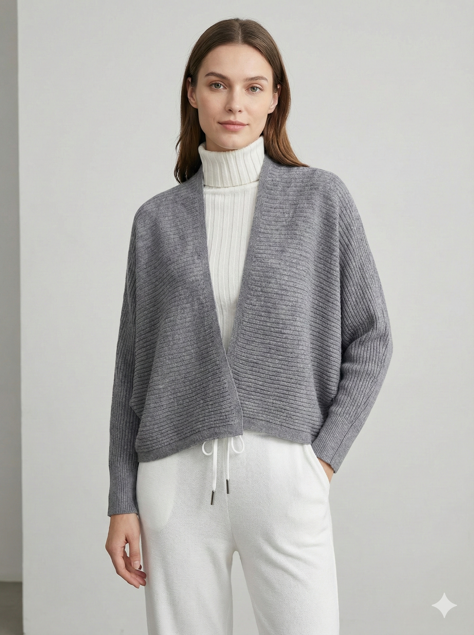 Women's Cardigan long Sleeves pocket art rc007