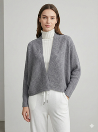 Women's Cardigan long Sleeves pocket art rc007