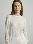 Spring/Summer Exquisite Jacquard Dry Sweater art A8505