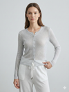 Crew-neck cardigan lurex 32192