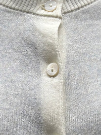 Lyocell linen V-neck cardigan sweater 92312