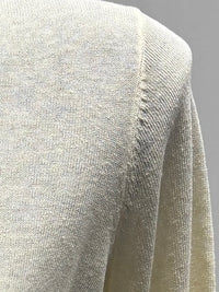 Lyocell linen V-neck cardigan sweater 92312