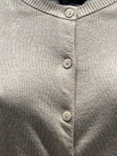 Lyocell linen V-neck cardigan sweater 92312