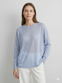 Sheep wool, acetate fiber, 16-gauge Spring sweaters sa0630