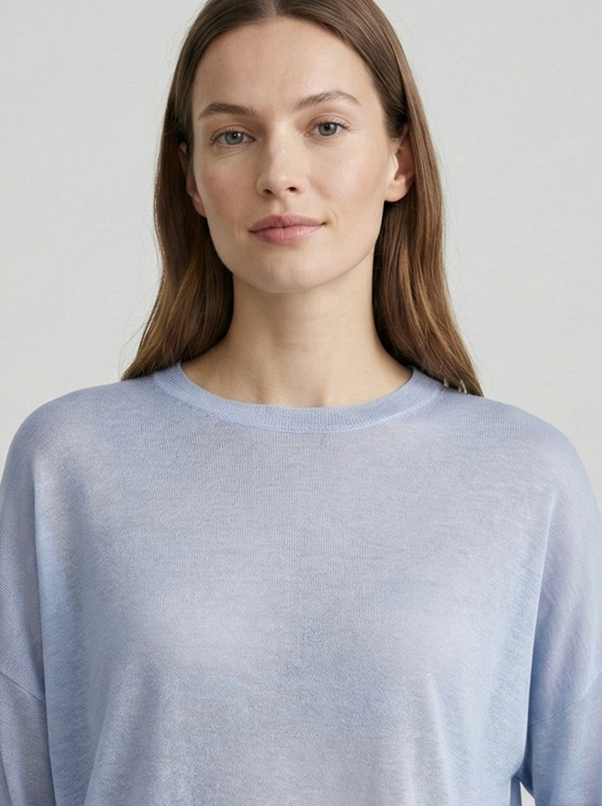 Sheep wool, acetate fiber, 16-gauge Spring sweaters sa0630