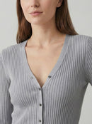 100% Wool, Cardigan, Women's Sweater, Spring/Autumn A1608