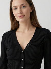 100% Wool, Cardigan, Women's Sweater, Spring/Autumn A1608