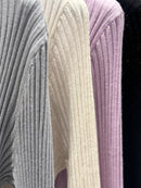 100% Wool, Cardigan, Women's Sweater, Spring/Autumn A1608