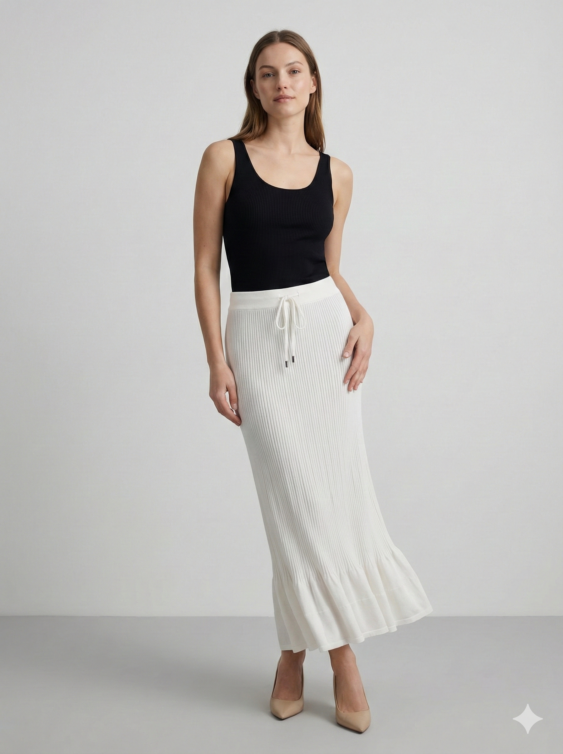 fishtail skirt H8527