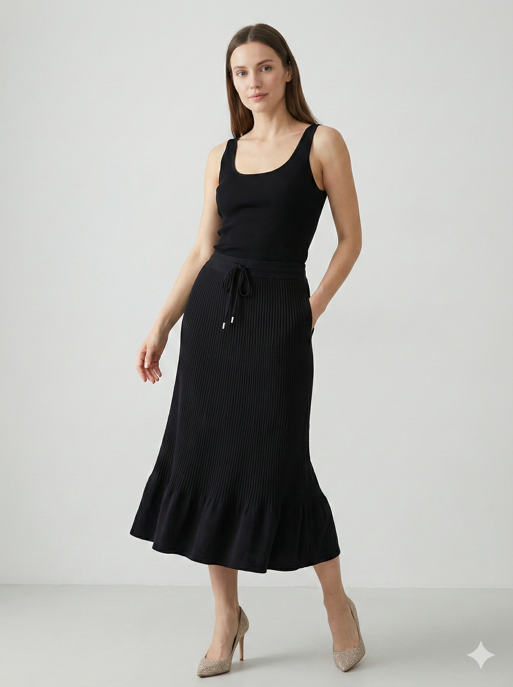 fishtail skirt H8527