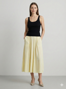Double-pocket knitted skirt art. 23523