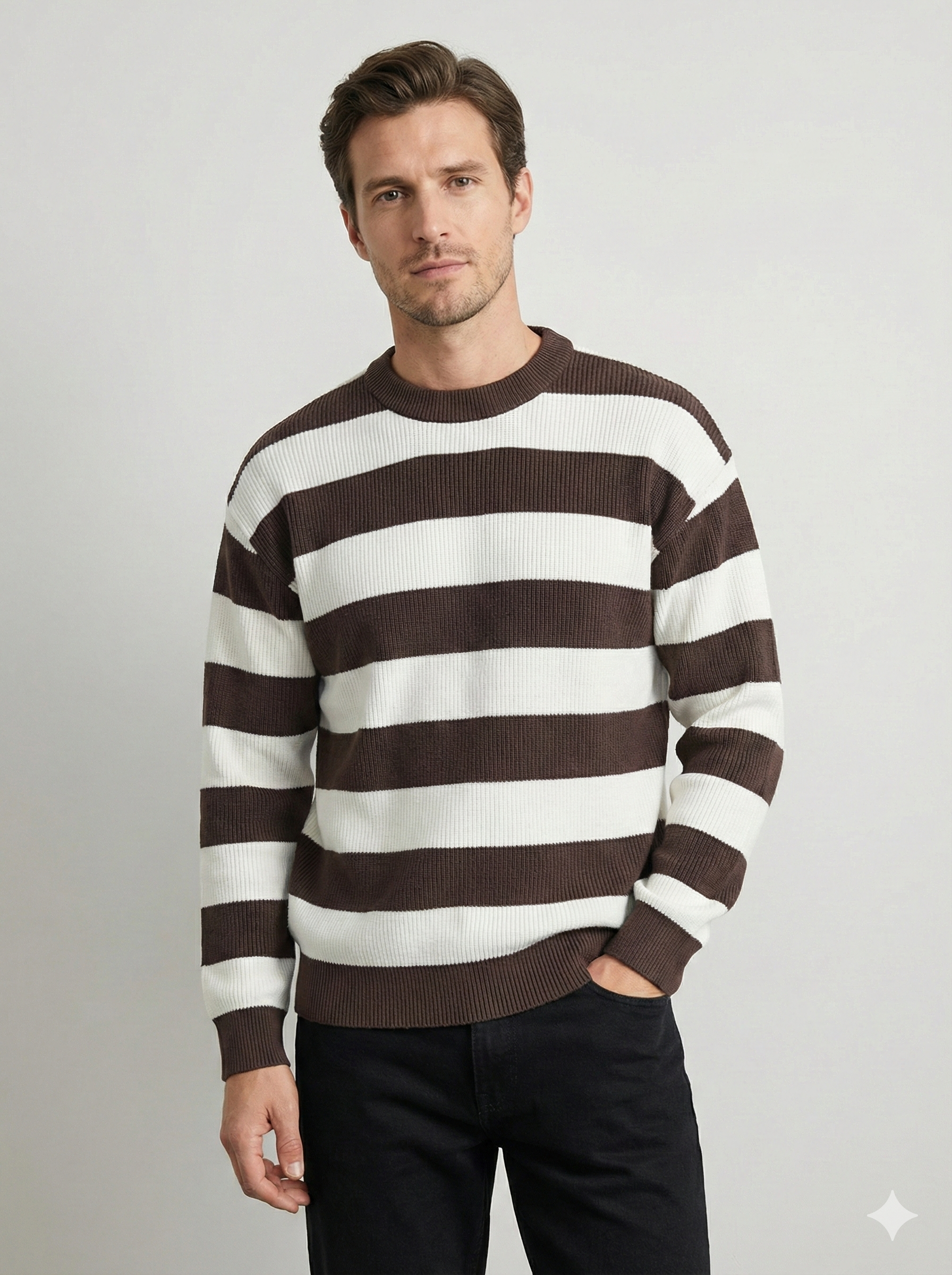 Men's Color blocking Sweater H024