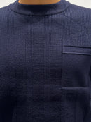 Men's fake pocket Sweater H026