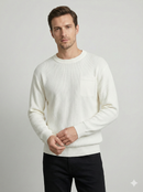 Men's fake pocket Sweater H026