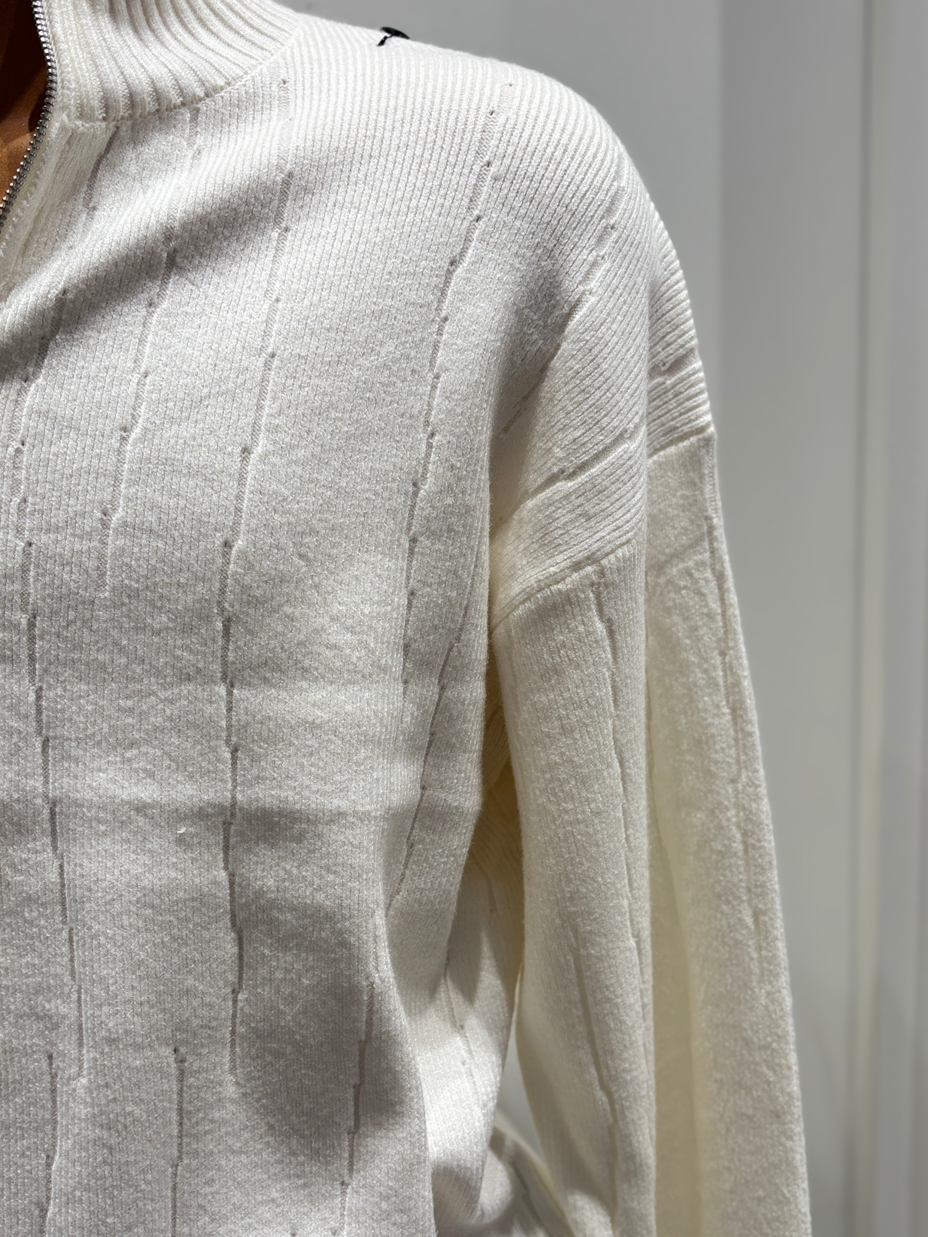 Men's Zipper Cardigan Sweater H022