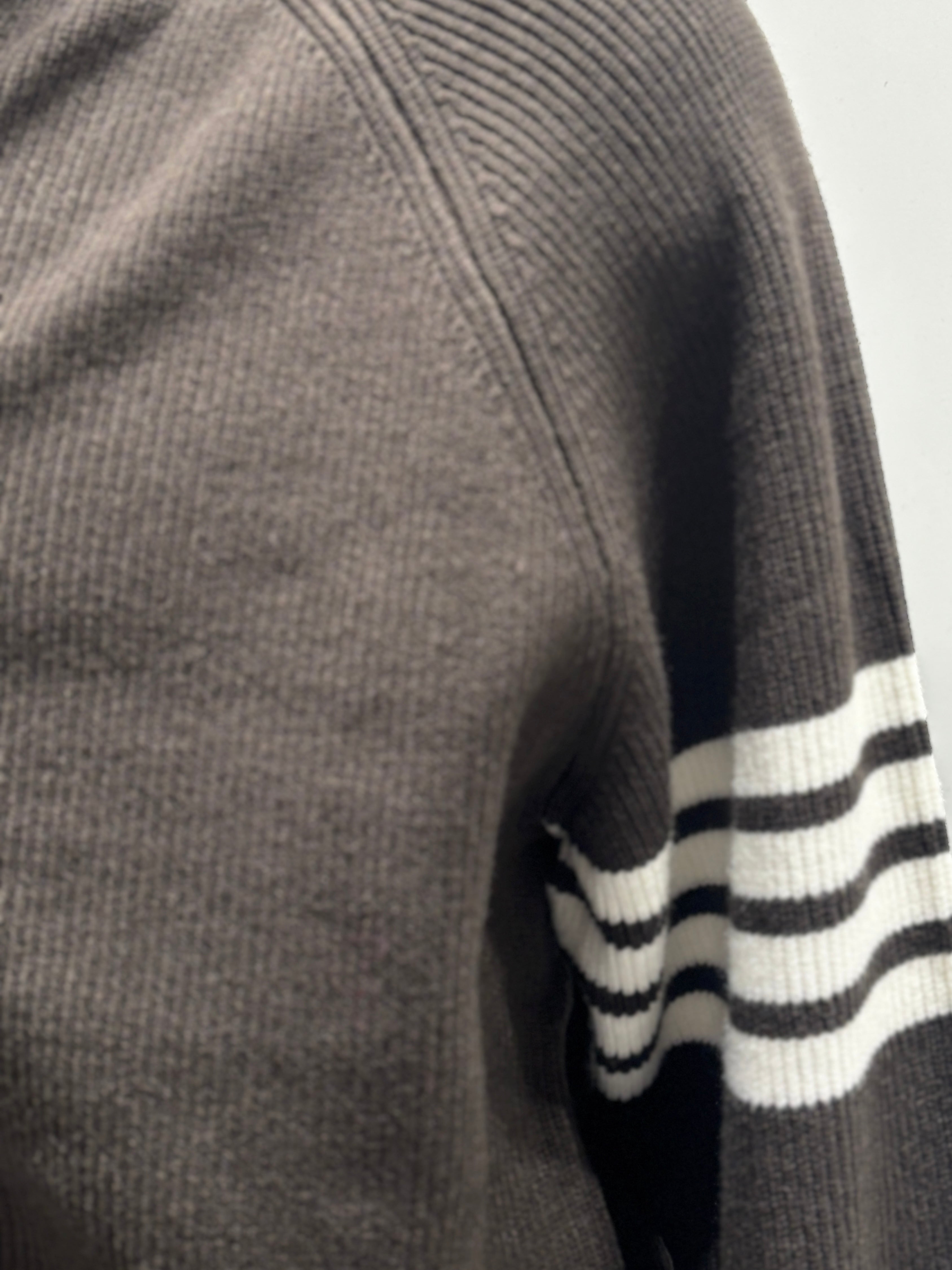 Men's Zipper Cardigan Sweater H020