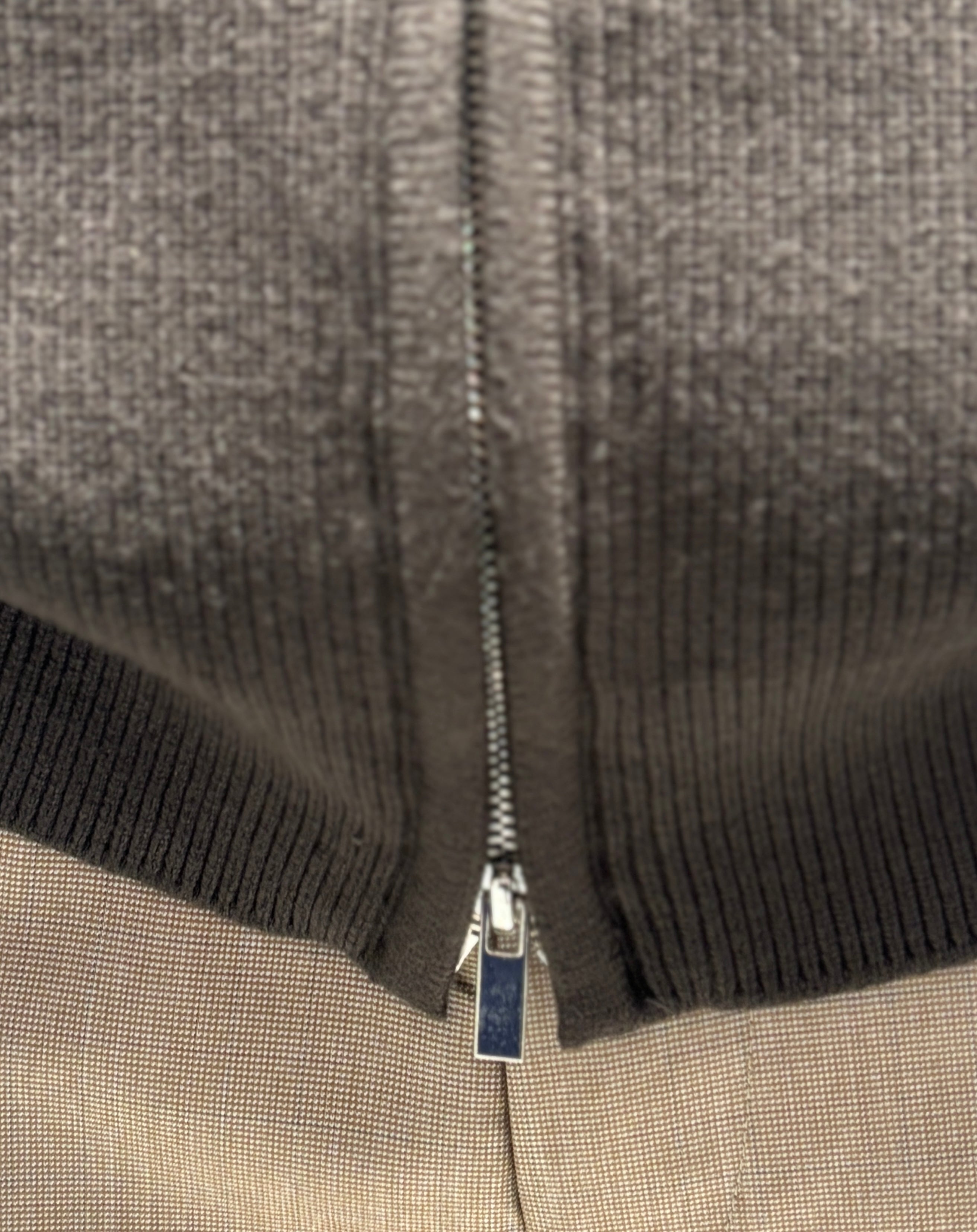 Men's Zipper Cardigan Sweater H020