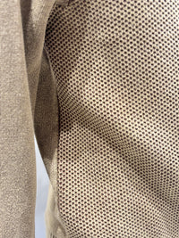 Stone wash jacquard zipper sweater H005