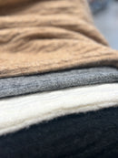 Like Alpaca style, short-sleeved long twisted rope sweater art  HZ907