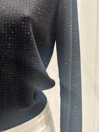 Spring/Summer Long-Sleeved Sleeveless Crew Neck Sweater 95502