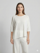 Spring/Summer V-neck Short-sleeved Women's Sweater H6828