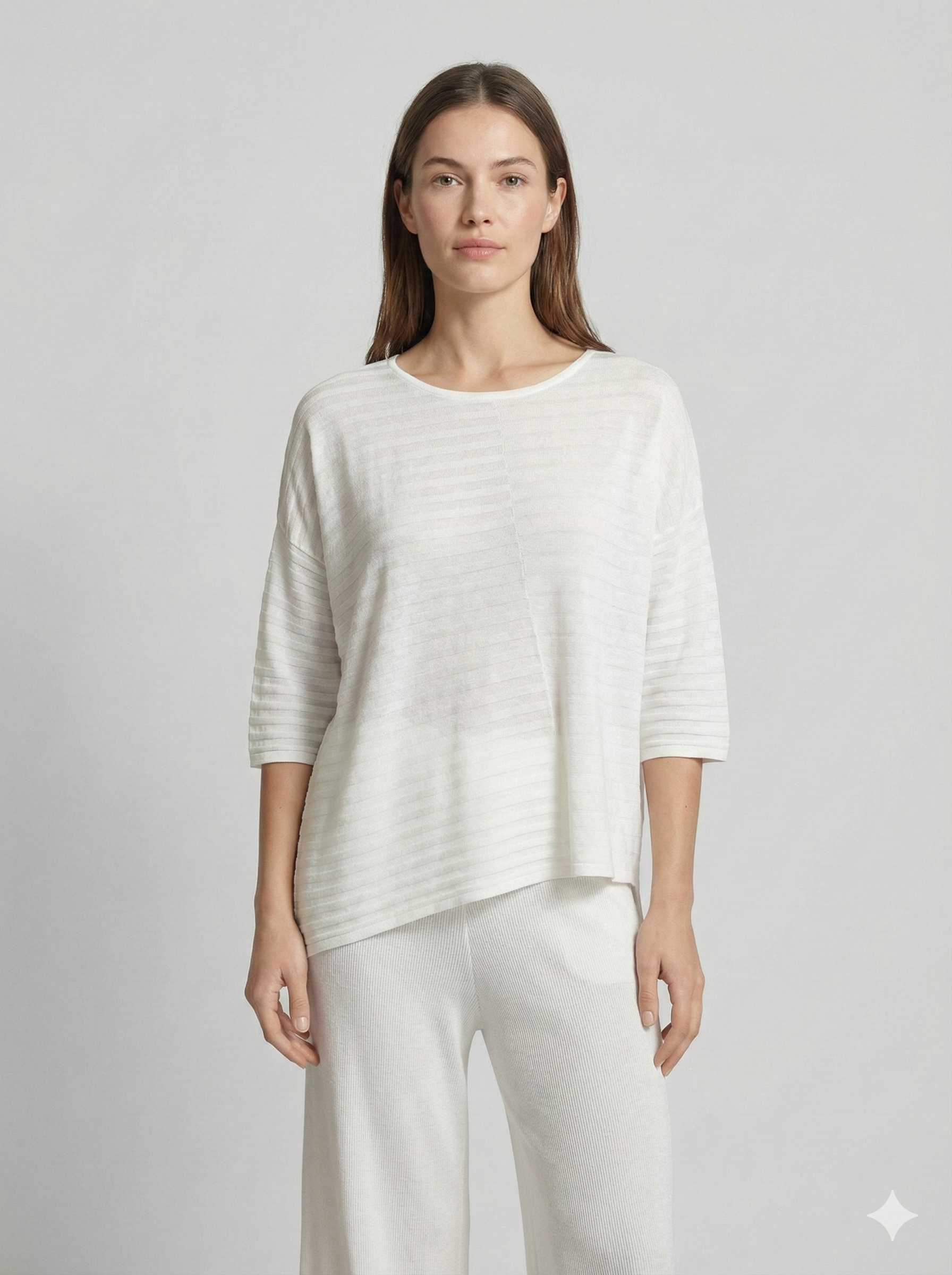 Spring/Summer V-neck Short-sleeved Women's Sweater H6828