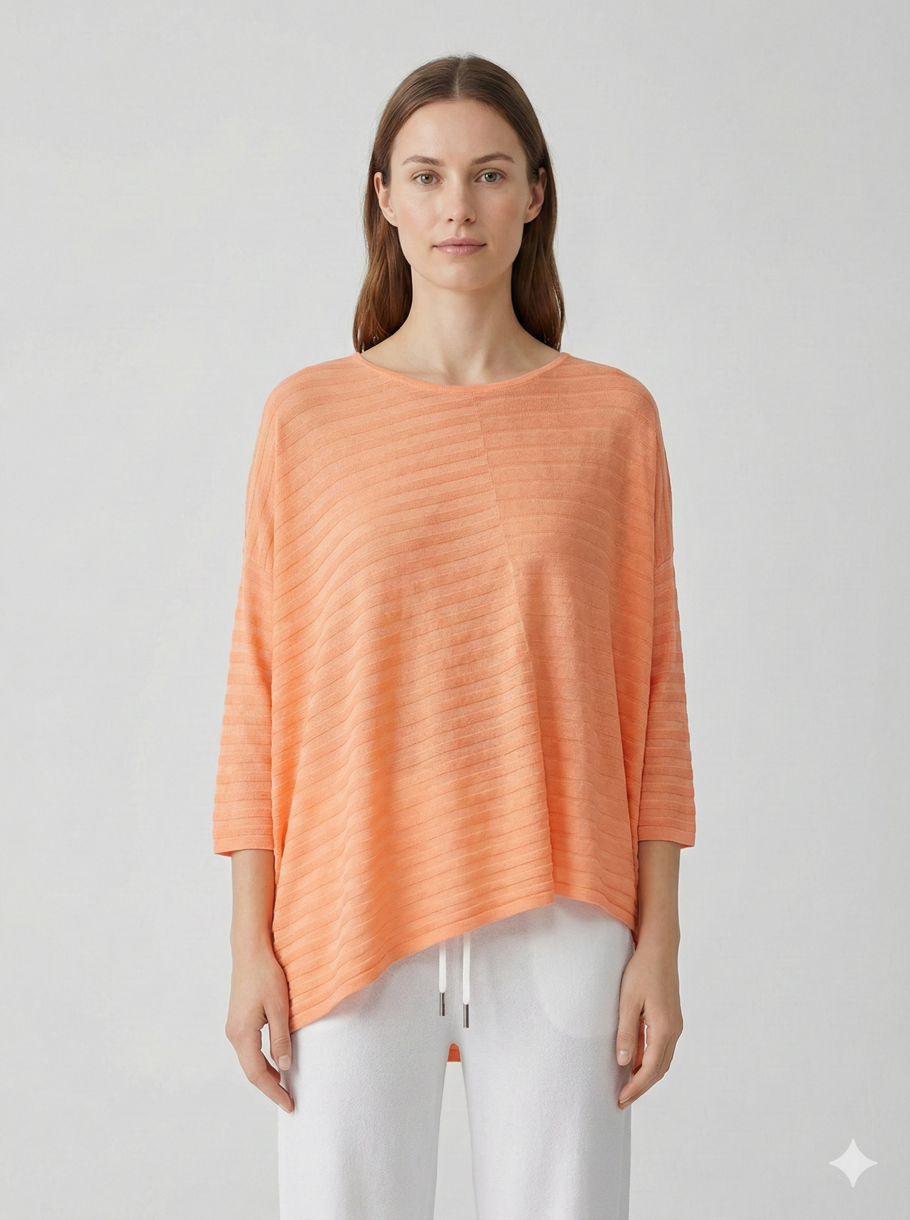 Spring/Summer V-neck Short-sleeved Women's Sweater H6828