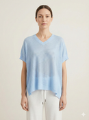 Spring/Summer V-neck Short-sleeved Women's Sweater H6801